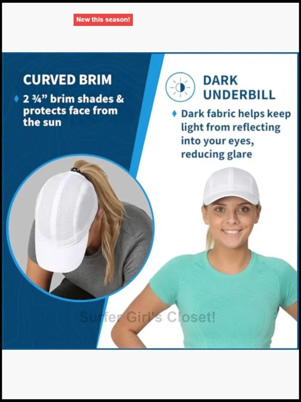 Ultra Lightweight Quick Dry Performance Running Hat